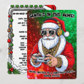 Christmas Party Kaart (Voorkant / Achterkant)