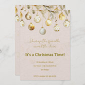 Christmas party  kaart (Voorkant / Achterkant)