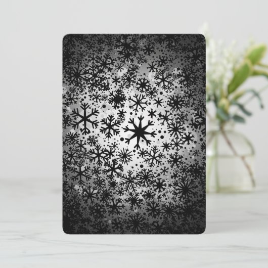 Christmas Party Kaart (Staand voorkant)