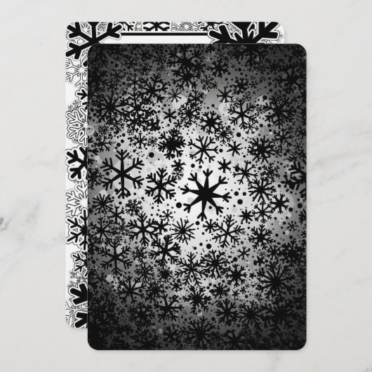 Christmas Party Kaart (Voorkant / Achterkant)