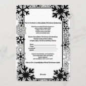 Christmas Party Kaart (Achterkant)