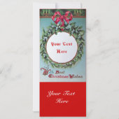 CHRISTMAS PARTY KAART (Achterkant)