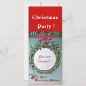 CHRISTMAS PARTY KAART (Voorkant)