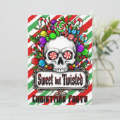 Christmas Party Kaart (Staand voorkant)