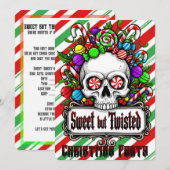 Christmas Party Kaart (Voorkant / Achterkant)