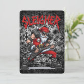 Christmas Party Kaart (Staand voorkant)