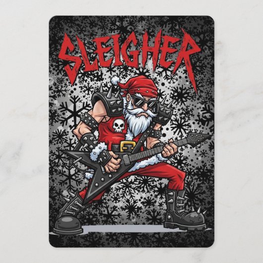 Christmas Party Kaart (Voorkant)