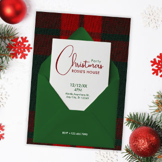 Christmas party kaart