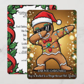 Christmas Party Kaart (Voorkant / Achterkant)