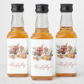 Christmas Party Liquor Label Likeurfles Etiket (Flessen)