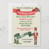 Christmas Party notenkraker Kleine drummer jongen Kaart (Voorkant)