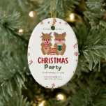 Christmas Party Ornament<br><div class="desc">Absoluut! Hier zijn een paar feestelijke en leuke beschrijvingsstijlen voor een **Christmas Party-Ornament** - ideaal voor productvermeldingen, cadeau-labels of marketingblurbs: --- ## 🎄 **Classic & Elegant** Vier het seizoen in stijl met dit charmante Christmas Party-Ornament. Gemaakt om een feestelijke schittering aan uw boom toe te voegen, is het een perfecte...</div>