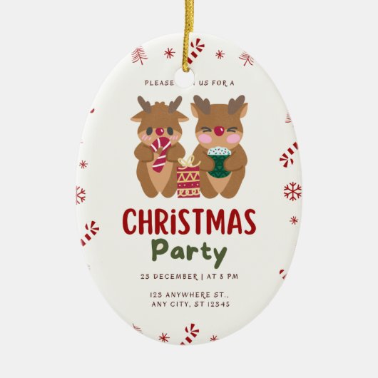 Christmas Party Ornament (Voorkant)