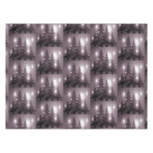 Christmas Party Pink Trees Holiday Winter Elegant Tafelkleed (Voorkant (Horizontaal))