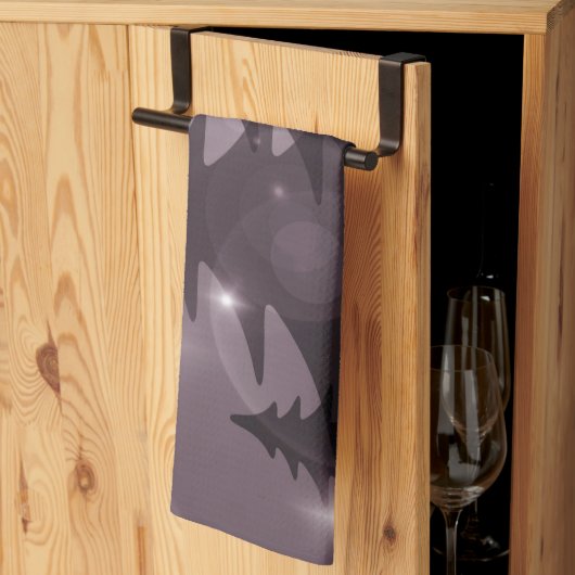 Christmas Party Pink Trees Holiday Winter Elegant Theedoek (Derde Gevouwen)