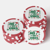 Christmas Party Poker Chip – Ho Ho Vibes (Opstapeling)