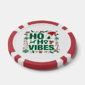 Christmas Party Poker Chip – Ho Ho Vibes (Enkel)