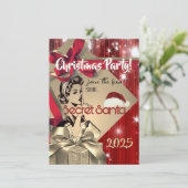 Christmas party secret santa (Staand voorkant)