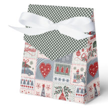 Christmas Patchwork Favoriete box