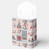Christmas Patchwork Favoriete box Bedankdoosjes (Open)