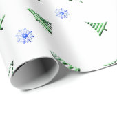 christmas pattern. cadeaupapier (Rol Hoek)