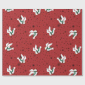 Christmas Pattern Gift Hoesje Cadeaupapier (Vlak)