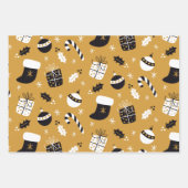 Christmas pattern set  inpakpapier vel (Voorkant 2)