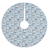 Christmas Pattern Tree Skirt Kerstboom Rok (Voorkant)