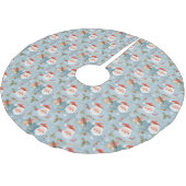 Christmas Pattern Tree Skirt Kerstboom Rok (Gekanteld)