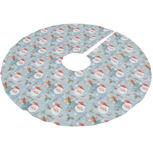 Christmas Pattern Tree Skirt Kerstboom Rok (Gekanteld)