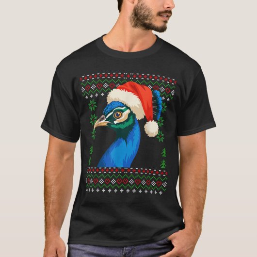 Christmas Pea Ugly Xmas Sweater  T-shirt (Voorkant)
