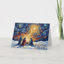 Christmas Peace Christmas Card Kaart