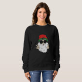 Christmas Peace Sweatshirt 2023 - Feestelijke Kers (Voorkant volledig)