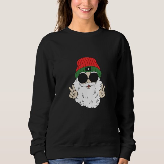 Christmas Peace Sweatshirt 2023 - Feestelijke Kers (Voorkant)