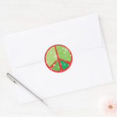 Christmas Peaces SIgn STICKERS (Envelop)