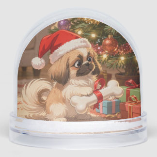 Christmas Pekingese, Author Natasha Us Sneeuwbol