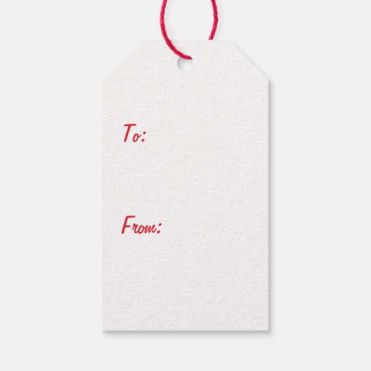 Christmas Pembroke Welsh Corgi Dogs Cadeaulabel (Achterkant)