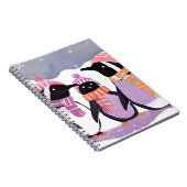 Christmas Penguin Friends | Winter Watercolor Notitieboek (Rechterzijde)