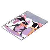 Christmas Penguin Friends | Winter Watercolor Notitieboek (Linkerzijde)