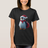 Christmas penguin t-shirt (Voorkant)