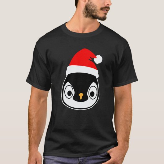Christmas Penguin T-shirt (Voorkant)