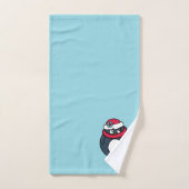 Christmas Penguin Towel Set  Bad Handdoek (Handdoek)