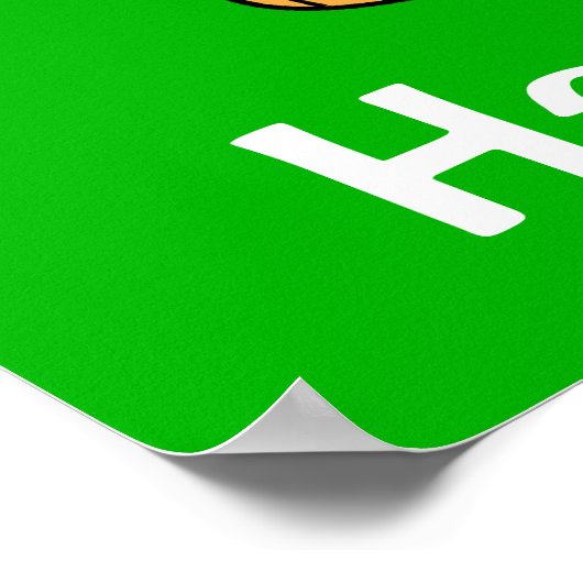 Christmas Penguins Singing Poster (Hoek)