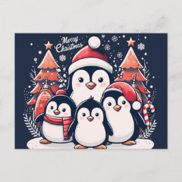 Christmas Penguin's van Rp Briefkaart