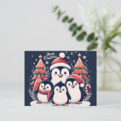 Christmas Penguin's van Rp Briefkaart (Staand voorkant)