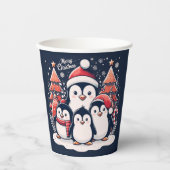Christmas Penguin's van Rp Papieren Bekers (Voorkant)