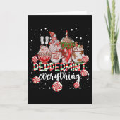 Christmas Peppermint Everything Coffee Chocolate M Kaart (Voorkant)