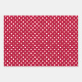 Christmas Peppermint Snoep Cats Set van Drie Inpakpapier Vel (Voorkant 3)