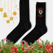 Christmas Personalized Cat Heart Photo Frame Sokken