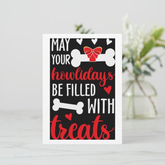 Christmas Pet Card (Staand voorkant)